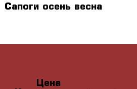 Сапоги осень-весна Lino Marano › Цена ­ 1 700 - Краснодарский край Одежда, обувь и аксессуары » Женская одежда и обувь   . Краснодарский край